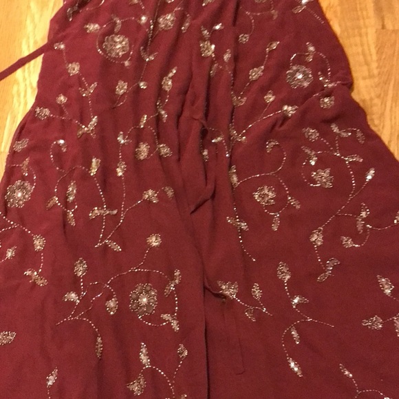 NWT Anthropologie BHLDN Red Plymouth Wrap Dress size 10, 14, 16 Mother of Bride - Picture 13 of 17